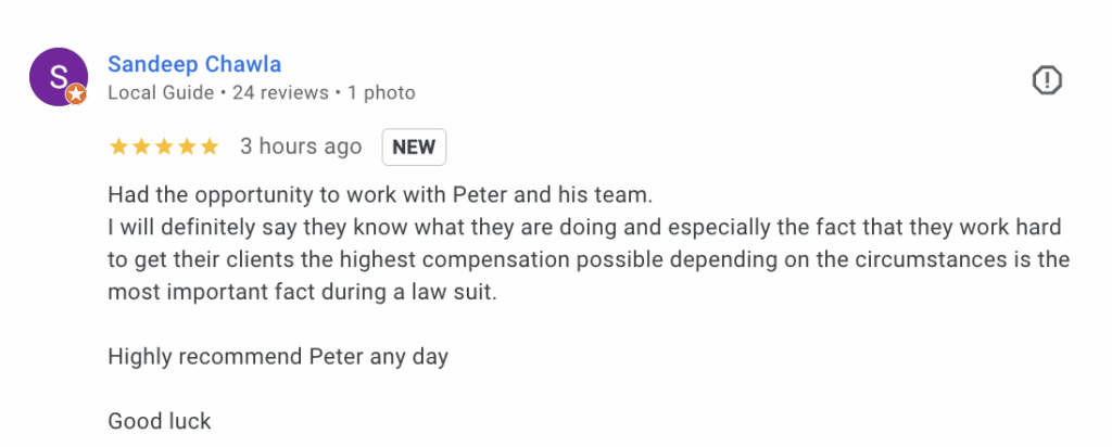 Melbourne client review